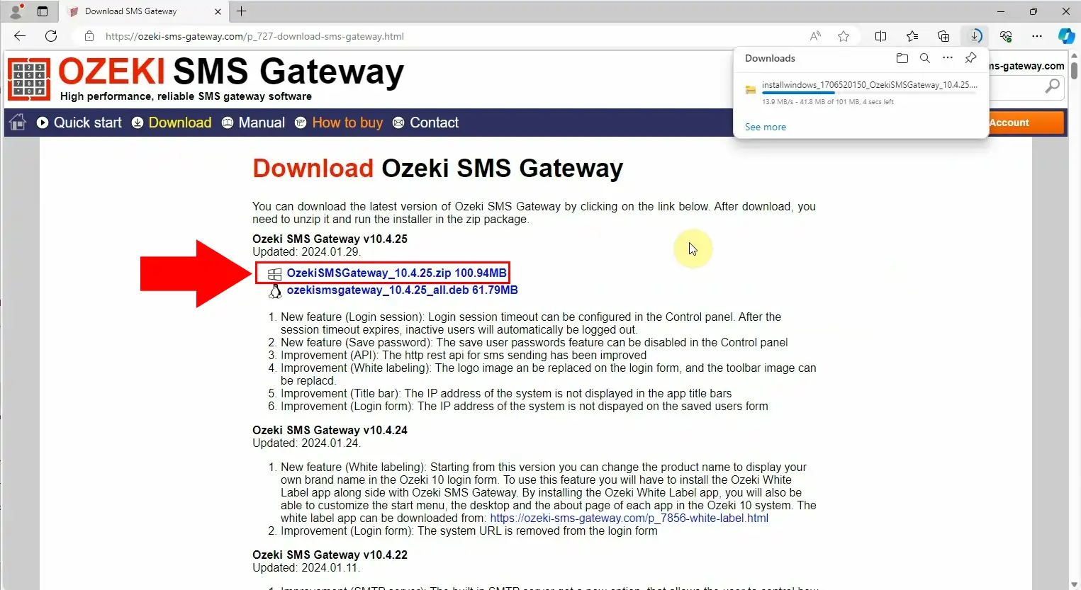 Download SMS Gateway